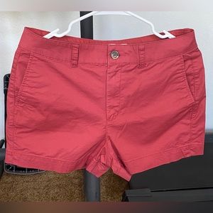 Old Navy everyday shorts Brick color size 4